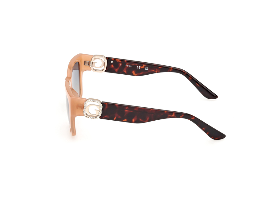 GUESS-00105/S 57P shiny beige 56*15, Beige | Havana, hi-res image number 2