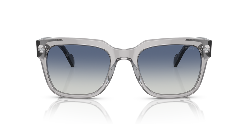 VOGUE-5490S/S 28204L TRANSPARENT GREY(GREY GRADIENT BLUE 54*21, Gris transparente, hi-res image number 1