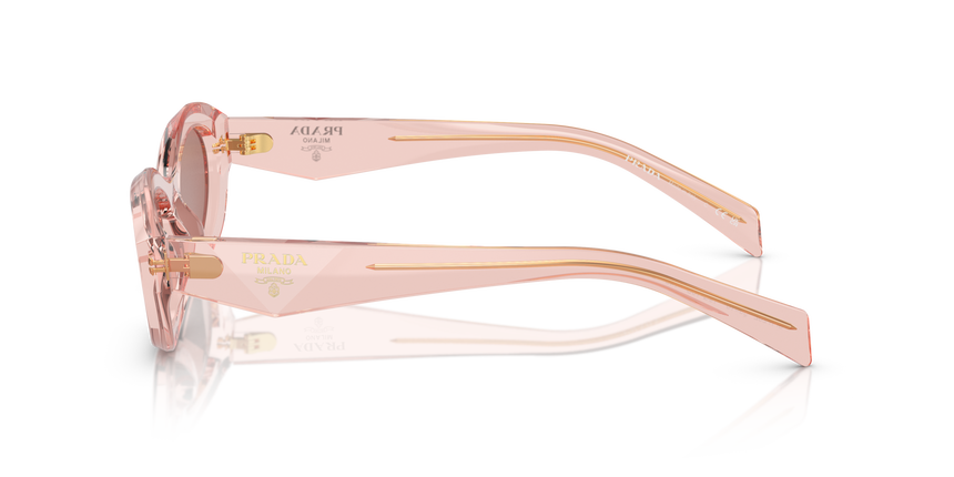 PRADA-26ZS/S 19Q10D TRANPARENTE PEACH (BROWN 55*16, Peach transparente, hi-res image number 2