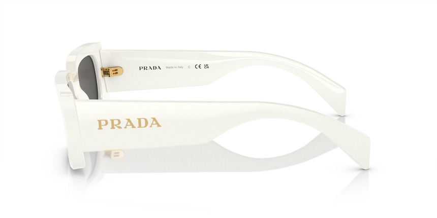 PRADA-A07S/S 1425S0 TALC(DARK GREY 52*20, Blanco, hi-res image number 2