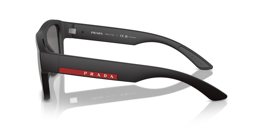 PRADA-SPORT-04ZS/S DG002G BLACK RUBBERED(DARK GREY POLAR 56*16, Goma negra, hi-res image number 2