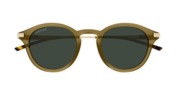 GUCCI-1890S/S 003 BROWN-GOLD (GREEN 48*22, Marrón | Dorado, hi-res 1