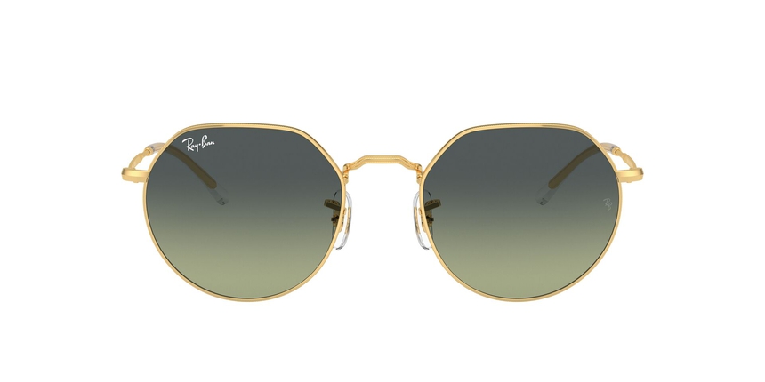 RB-3565 001/BH ARISTA(GREEN VINTAGE 53*20, Dorado, hi-res image number 1