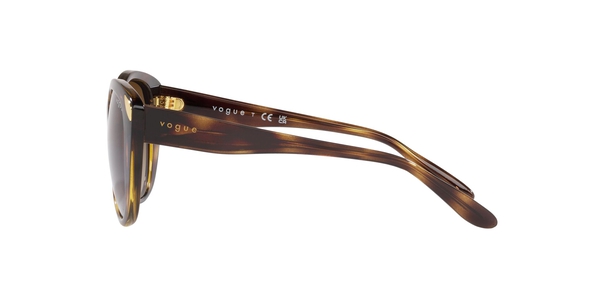 VOGUE-5457S/S W65613 DARK HAVANA(GRADIENT BROWN 53*17, Havana, hi-res 2