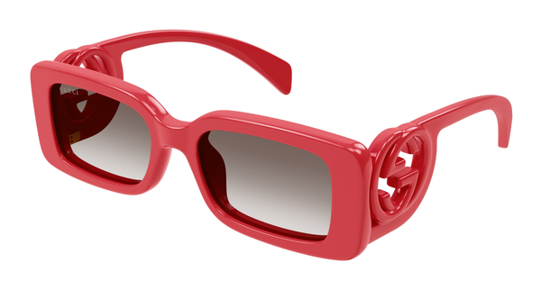 GUCCI-1325S/S 005 RED 54*19, Rojo, hi-res 0