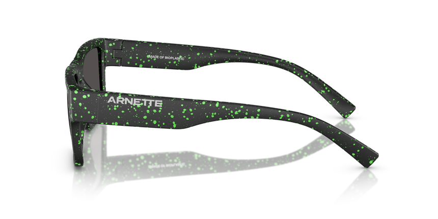 ARNETTE-4344 297187 MT BLACK/GEKKO GREEN SPLATTER 54*19, , hi-res image number 2