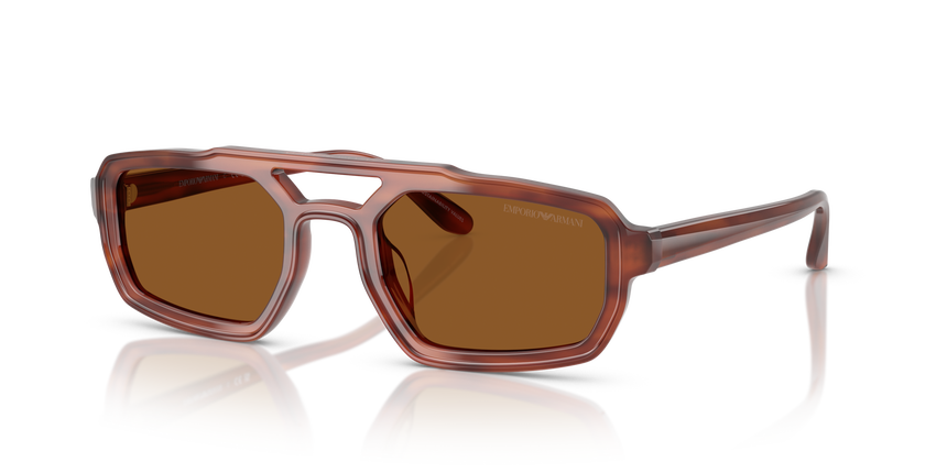 EMPORIO-4240U/S 620373 SHINY HAVANA BROWN(DARK BROWN 53*22, , hi-res image number 0
