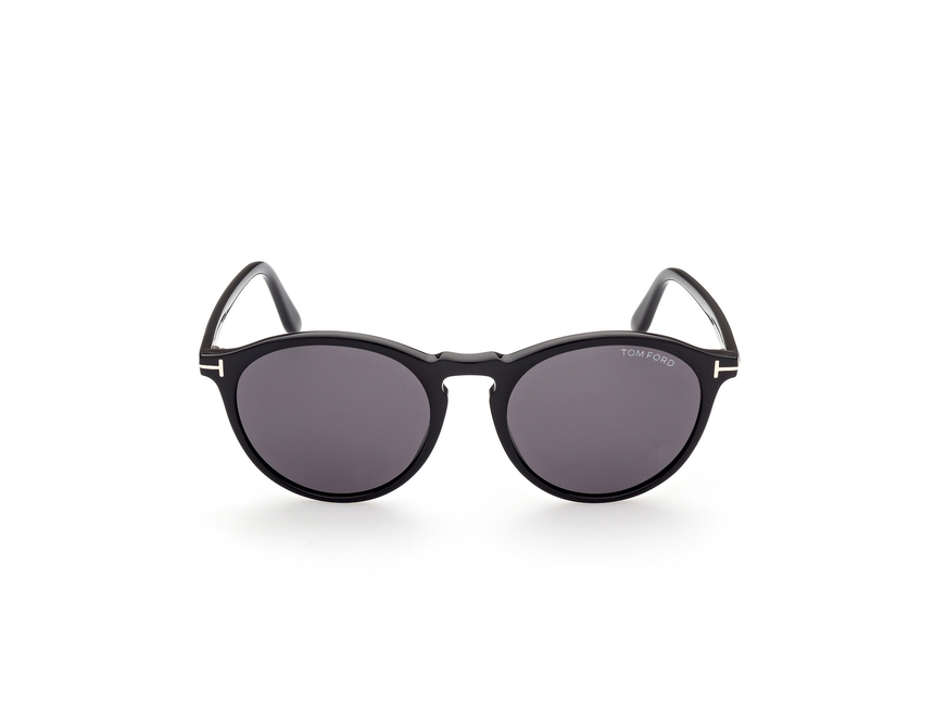 TOMFORD-0904/S 01A shiny black  (smoke 52*19, Negro, hi-res image number 1