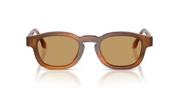 ARMANI-8254U/S 616373 BRUSHED STRIPED HONEY(BROWN 48*22, , hi-res 1