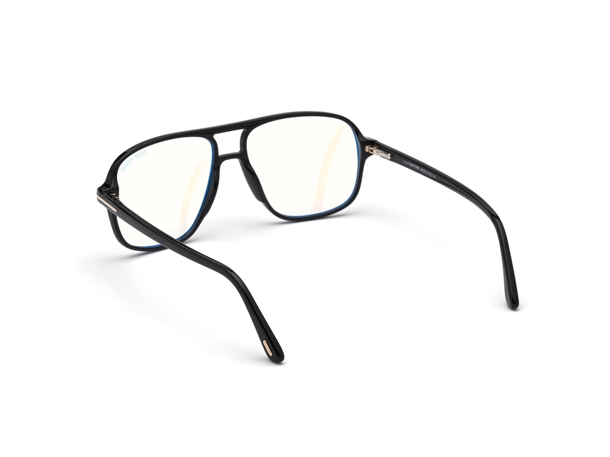 TOMFORD-5737B/G 001 shiny black+Filtro azul 56*15, Negro, hi-res image number 2
