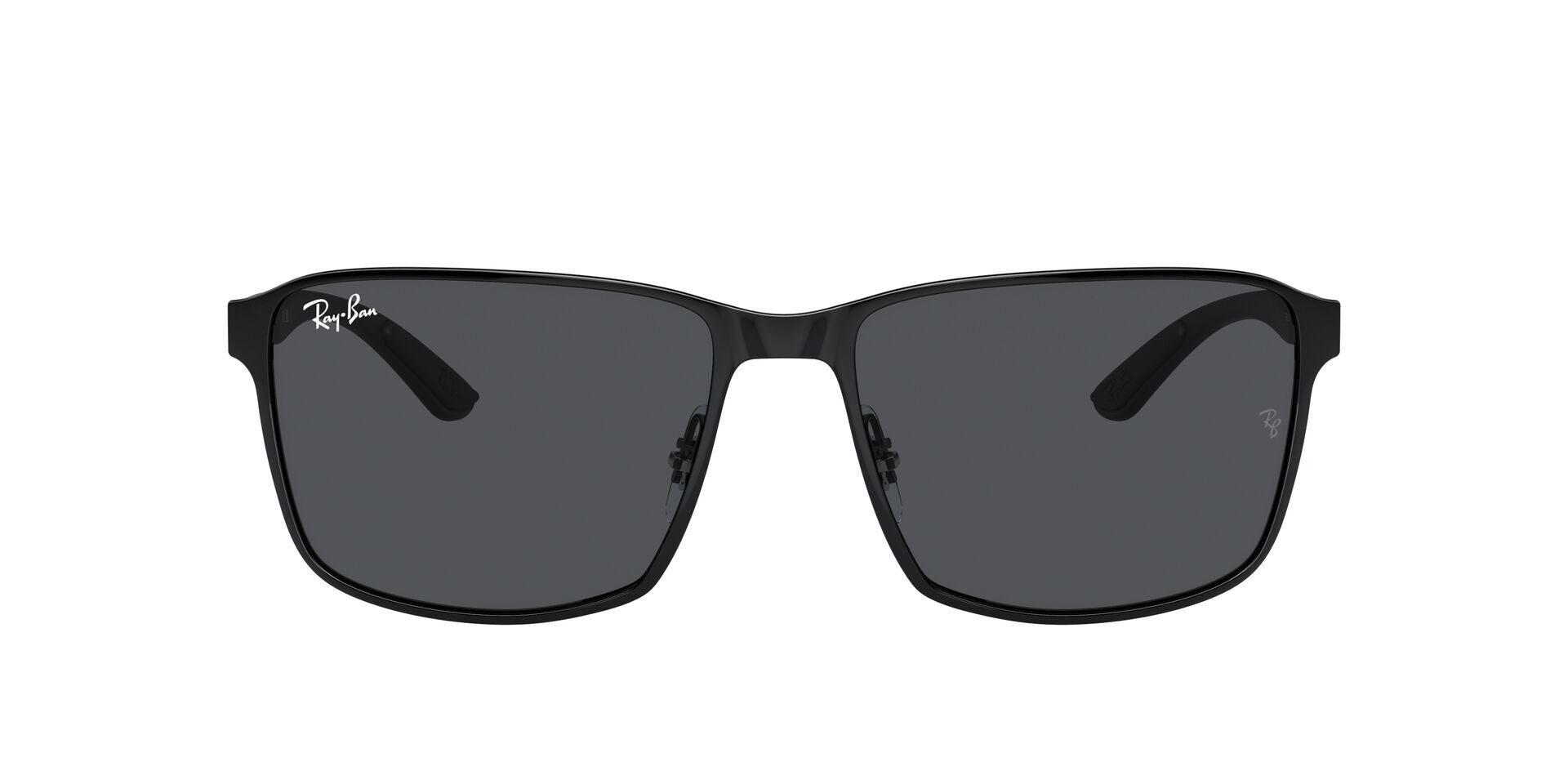 RB-3721 186/87 MATTE BLACK ON BLACK( 59*17 | Óptica & Audiología