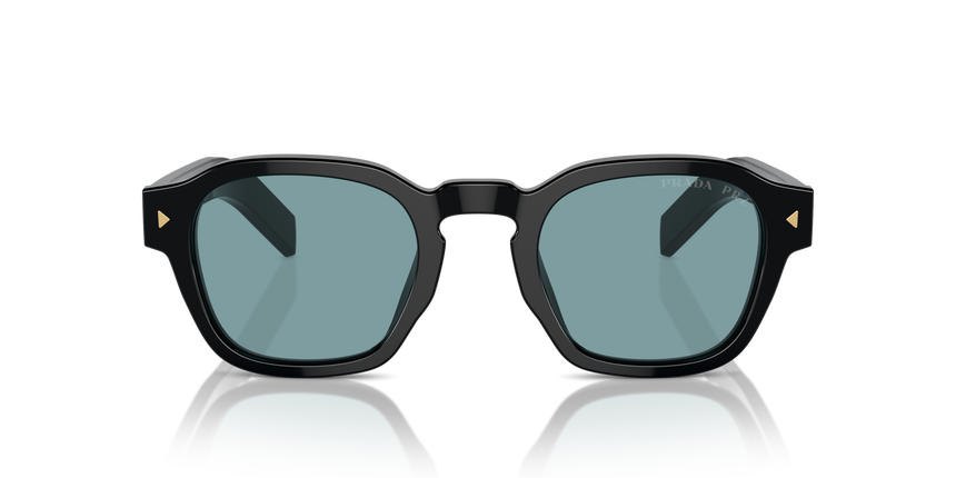 PRADA-A16S/S 16K04D BLACK(GREEN POLAR) 49*24, Negro, hi-res image number 1