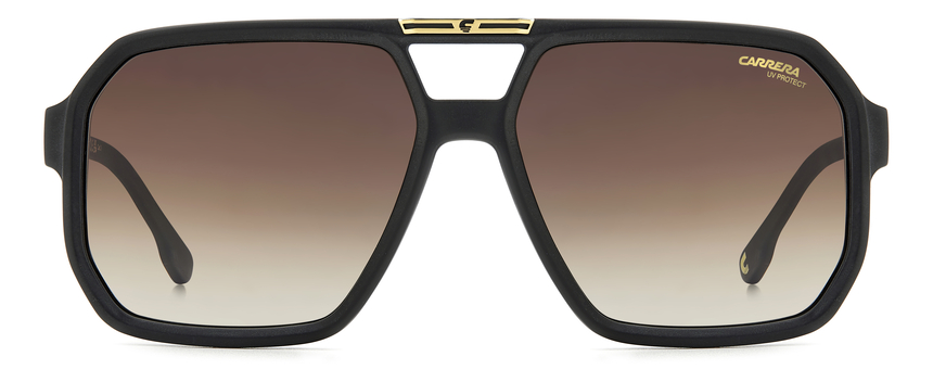 CARRERA-VICTORY-C-01/S 003*86 MATTE BLACK(BLACK BROWN GREEN ANTIREFLEX 60*15, Negro mate, hi-res image number 1
