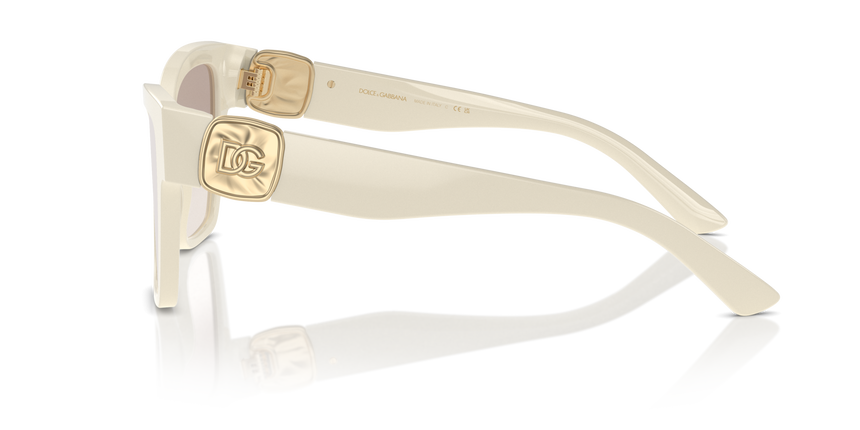 GABBANA-4470/S 331294 CREAM/CLEAR GRAD BROWN MIRR SILVER 54*17, Beige, hi-res image number 2