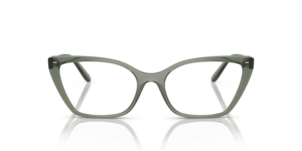 VOGUE-5519/G 3086 TRANSPARENT MALLARD GREEN 54*17, Verde transparente, hi-res 1