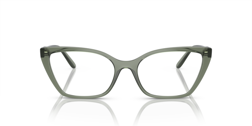 VOGUE-5519/G 3086 TRANSPARENT MALLARD GREEN 54*17, Verde transparente, hi-res image number 1