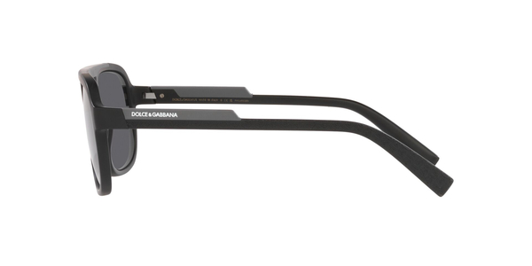 GABBANA-6179/S 252581 MATTE BLACK(POLAR DARK GREY 58*16, Negro, hi-res 9