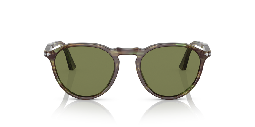 PERSOL-3286S/S 1156/4E  GREEN 51*19, Verde a rayas, hi-res image number 1
