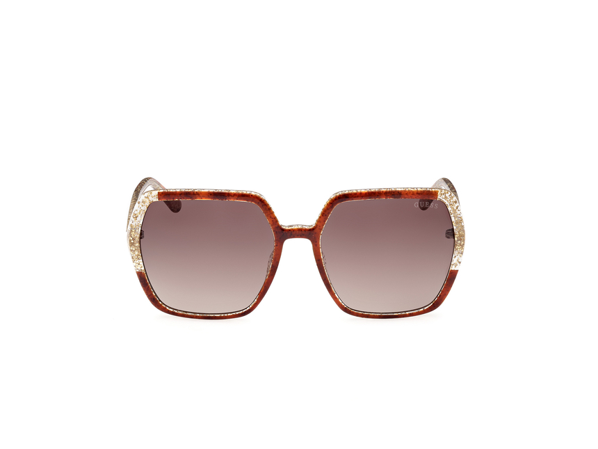 GUESS-7883/S 52F dark havana 56*17, Havana, hi-res image number 1