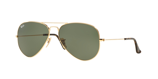 RB-3025 BOX/GC L0205*3N ORO(VERDE) 58*14, Dorado, hi-res 0