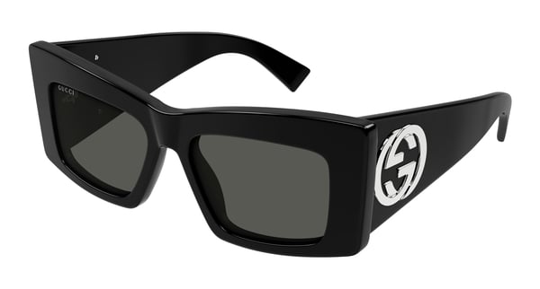 gucci-1842s/s 001 black-black-grey 53*17