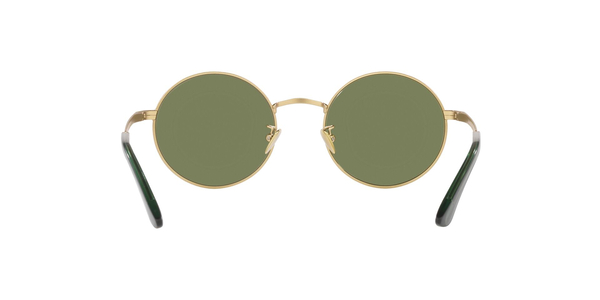 ARMANI-6140/S 30132A MATTE PALE GOLD(GREEN 50*20, Dorado, hi-res 6