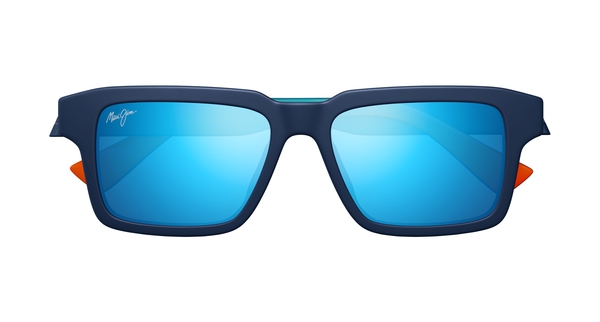 MAUI-JIM-KAHIKO/S B635-03 MATTE DARK BLUE(BLUE HAWAII 53*16, Azul, hi-res 1