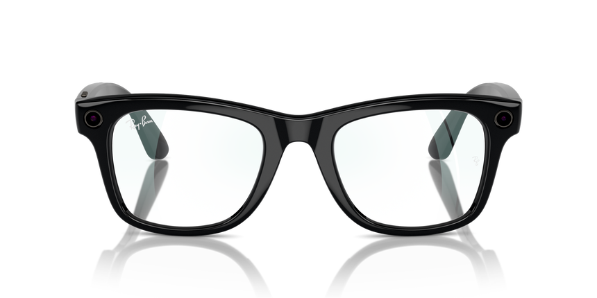 RB-META-4008 601/SB SHINY BLACK(CLEAR 53*22, Negro, hi-res image number 1