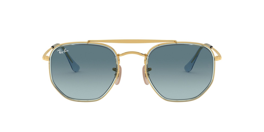 RB-3648M 91233M GOLD (BLUE GRADIENT GREY) 52*23, Dorado, hi-res image number 3
