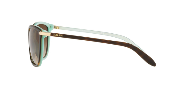 RALPH-5160/S 601/13 SHINY HAVANA ON ACQUAMARINE(GRADIENT BROWN 57*17, Azul-Havana, hi-res 3