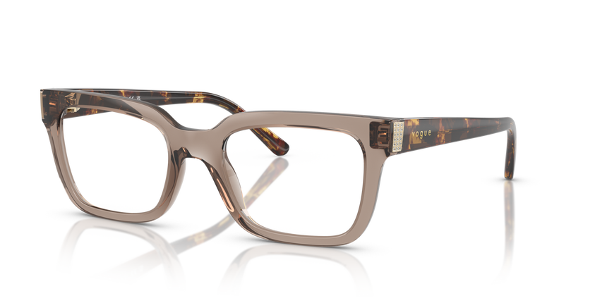 VOGUE-5611B/G 2940 TRANSPARENT BROWN 52*20, , hi-res image number 0