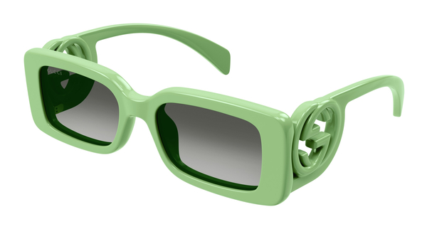 GUCCI-1325S/S 004 GREEN 54*19, Verde, hi-res 0