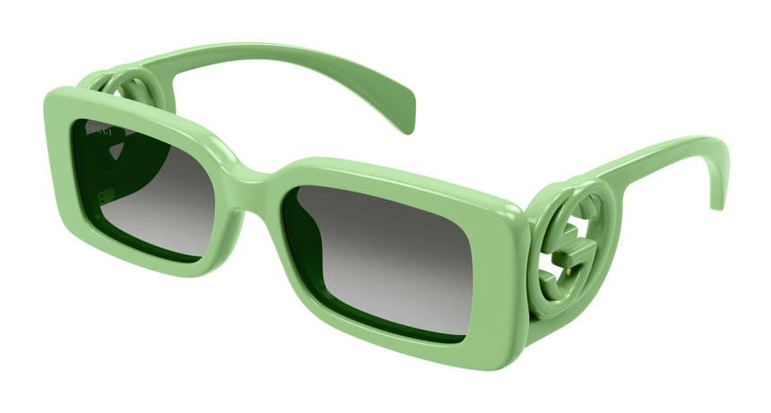 GUCCI-1325S/S 004 GREEN 54*19, Verde, hi-res image number 0