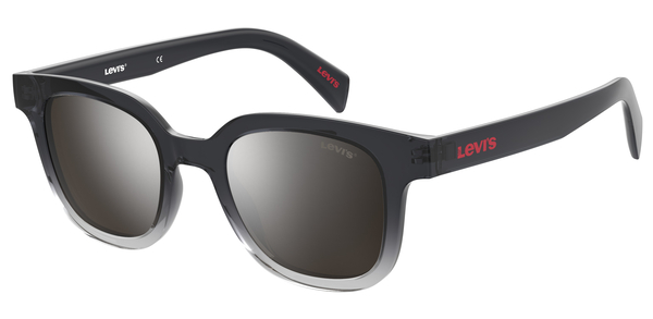 LEVI'S-1010/S KB7*T4 GREY/SILVER MIRROR 48*21, Negro, hi-res 0