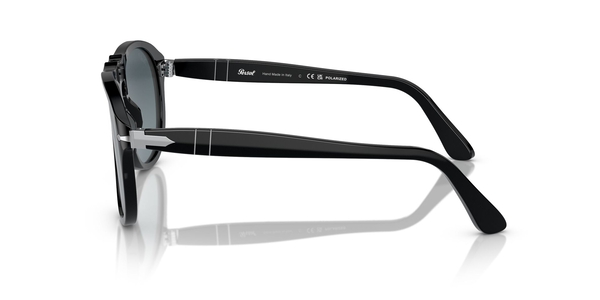 PERSOL-0649/S 95/S3 BLACK/LIGHT BLUE GRADIENT DARK BLUE 54*20, Negro, hi-res 2