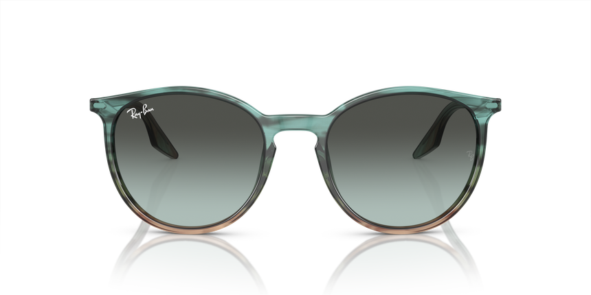 RB-2204 1394GK STRIPED BLU GRADIENT GREEN(BLU VINTAGE DEG.BLACK 51*20, Azul a rayas | Verde, hi-res image number 1
