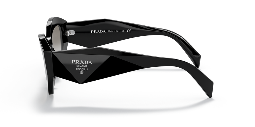 PRADA-07YS/S 1AB0A7 BLACK(GREY GRADIENT 53*19, Negro, hi-res image number 2