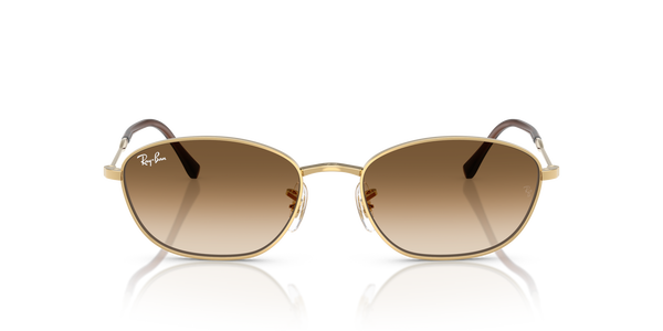 RB-3749 001/51 ARISTA(CLEAR GRADIENT BROWN 55*18, Dorado arista, hi-res 1