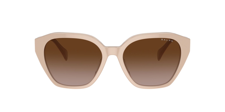 RALPH-5315U/S 606313 SHINY BEIGE ON MILKY BEIGE/GRADIENT BROWN 54*17, Beige, hi-res image number 1