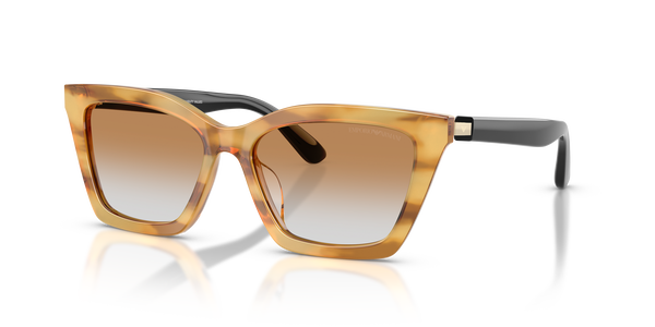 emporio-4250u/s 62692q shiny striped honey(clear gradient ochre 54*16