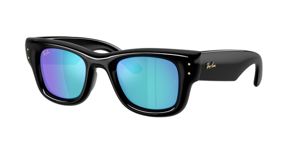RB-4940 601/55 BLACK(LIGHT GREEN MIRROR BLUE 50*23, , hi-res 0