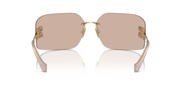 MIUMIU-54YS/S 5AK-061 GOLD (LIGHT PURPLE BROWN) 80*14, Dorado, hi-res 3