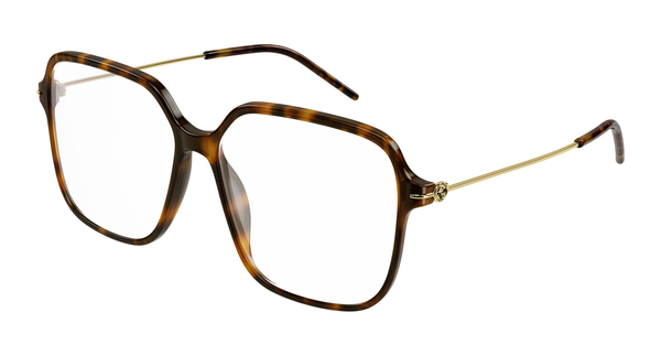 GUCCI-1271O/G 002 HAVANA 56*14, Havana, hi-res 0