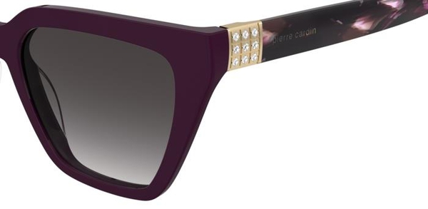 CARDIN-8549/S/S LHF*9O BURGUNDY2(DARKGREYSHADED 54*17, Burdeos, hi-res 2