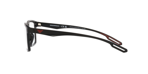 EMPORIO-4189U/S 50171W SHINY BLACK( 2 CLIPS PLEGABLES) 55*17, Negro, hi-res 9