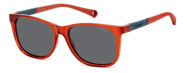 POLAROID-KIDS-8058/S C9A*M9 RED(GREY POLARIZED 48*13, Rojo, hi-res 0
