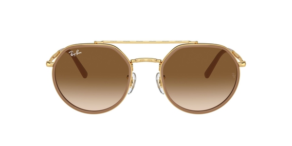 RB-3765 001/51 ARISTA(CLEAR GRADIENT BROWN 53*22, Dorado, hi-res 1