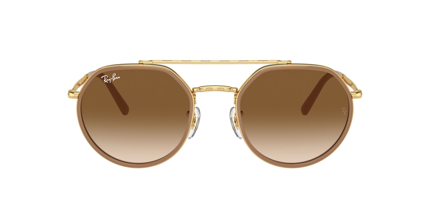 RB-3765 001/51 ARISTA(CLEAR GRADIENT BROWN 53*22, Dorado, hi-res image number 1