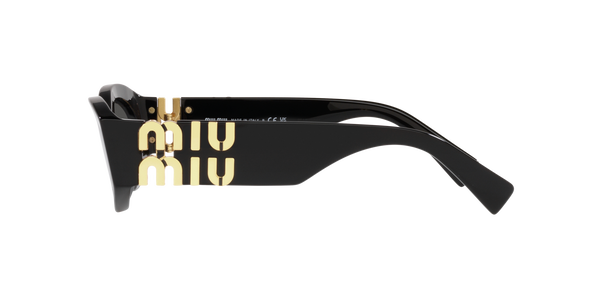 MIUMIU-11W/S 1AB5S0 NEGRA/NEGRA ORO 54*21, Negro, hi-res 2