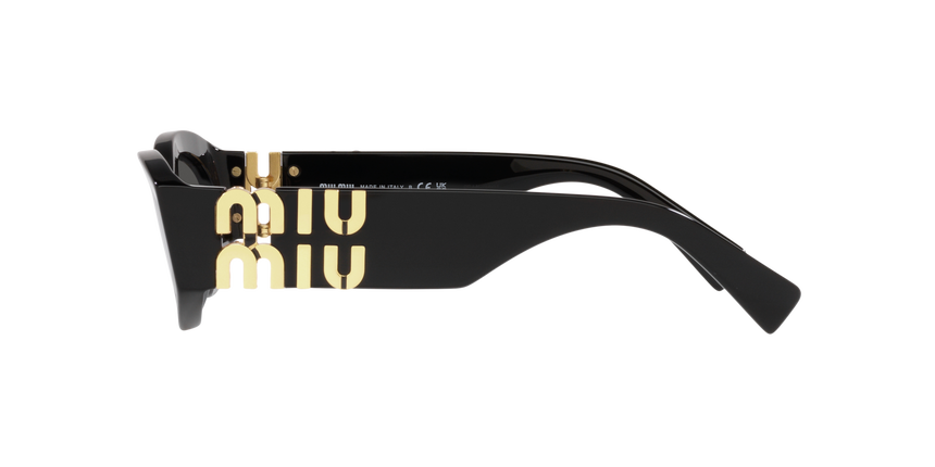 MIUMIU-11W/S 1AB5S0 NEGRA/NEGRA ORO 54*21, Negro, hi-res image number 2